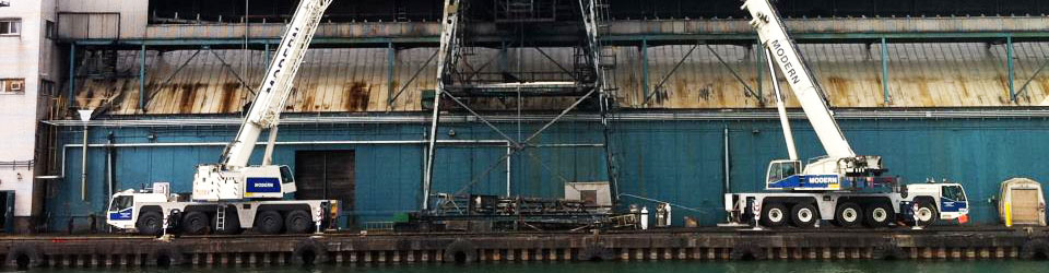 Modern Crane Slide 3
